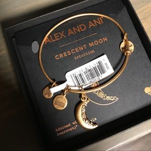 Alex and Ani Crescent Moon Bangle